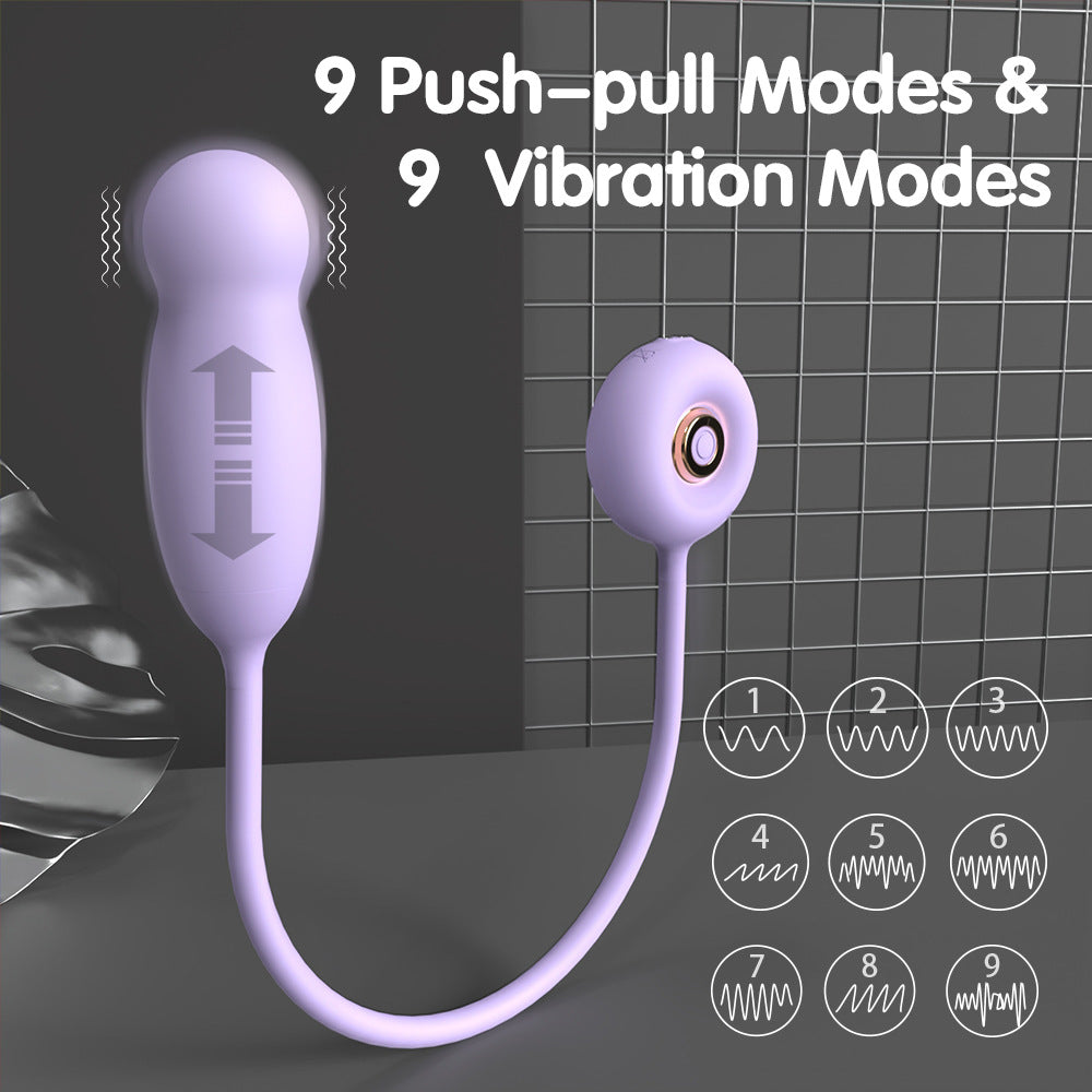 3-in-1 Vibrating Love Egg – Vibration, Thrusting & Heat for Deeper Delight