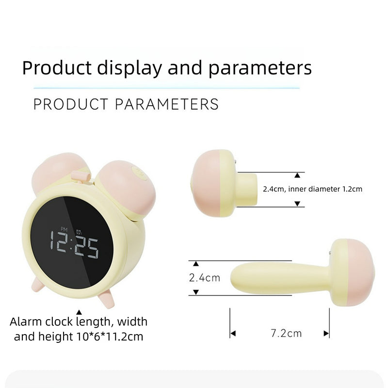 Vibrator alarm clock, App controled couple's toy, sex toy for women