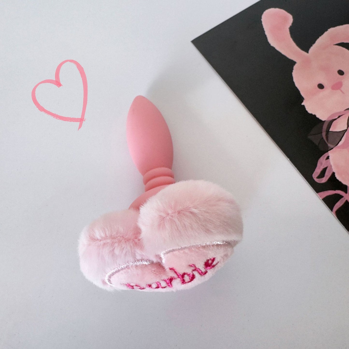 Mini Silicone Anal Plug with Fluffy Tail – Cute, Tame, and Ready to Play