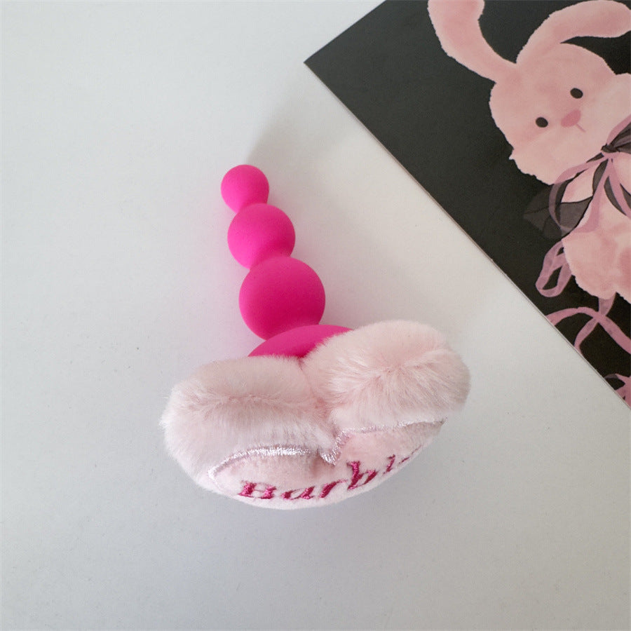Mini Silicone Anal Plug with Fluffy Tail – Cute, Tame, and Ready to Play