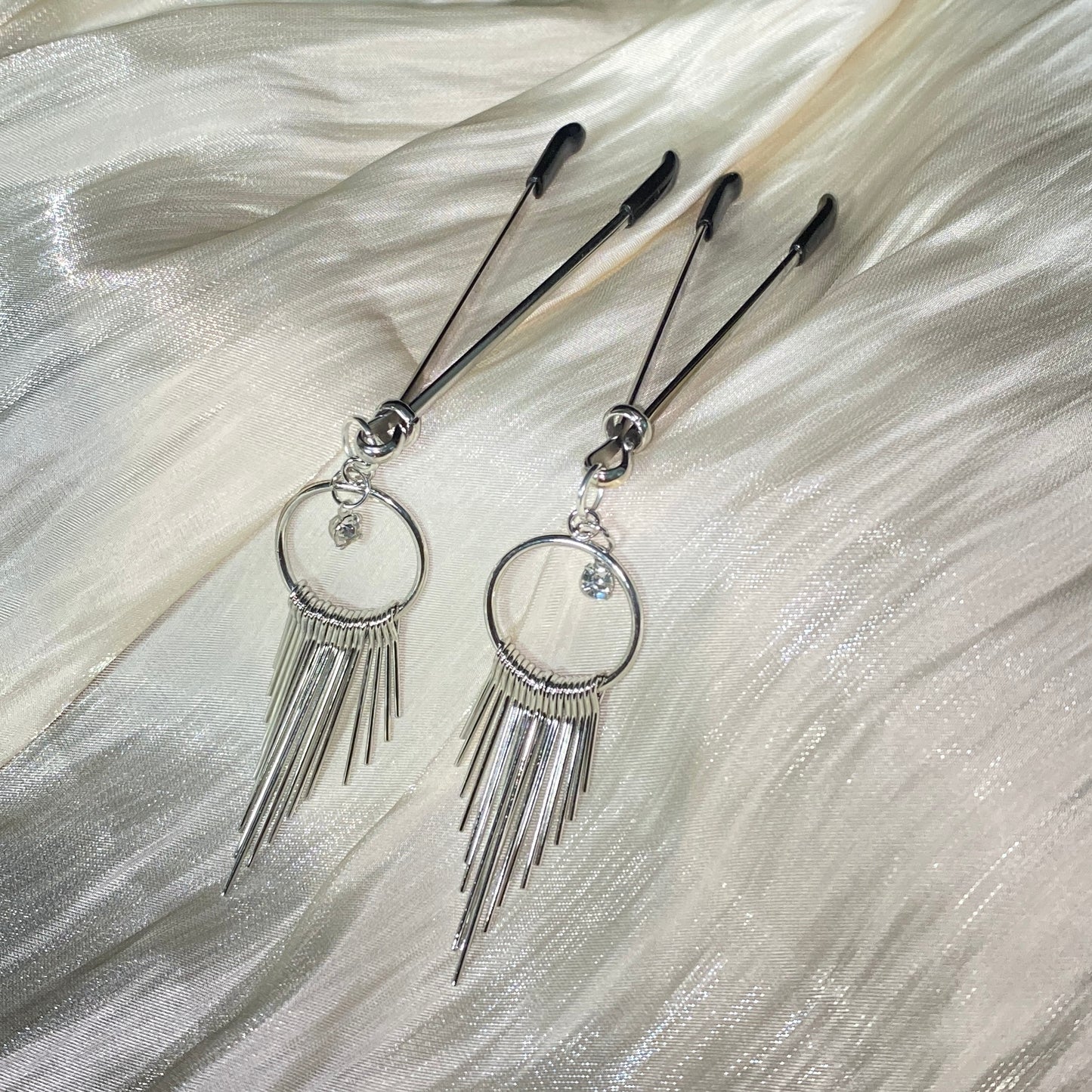 BDSM nipple clamps for pain and pleasure NPC1025
