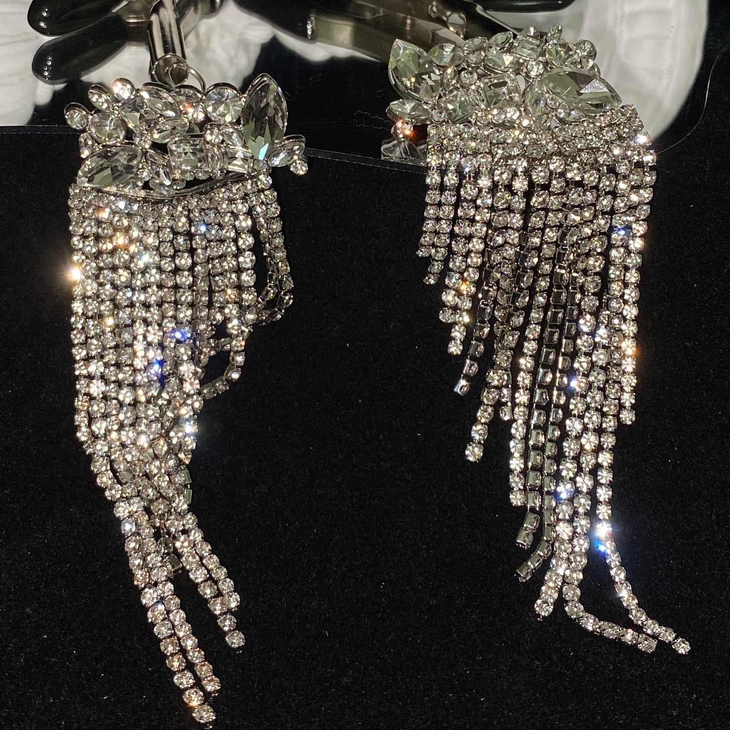 Sparkling Tassel Nipple Clamps NPC1009, Fetish Sex Toys, Ideal Erotic Accessory for Beginners