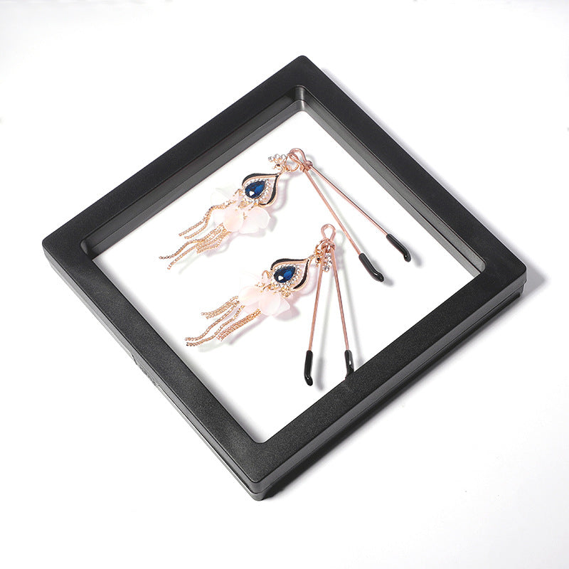 Nipple Clamps NPC1001, Non-Piercing Erotic Jewelry for Couples & Roleplay