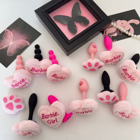 Mini Silicone Anal Plug with Fluffy Tail – Cute, Tame, and Ready to Play