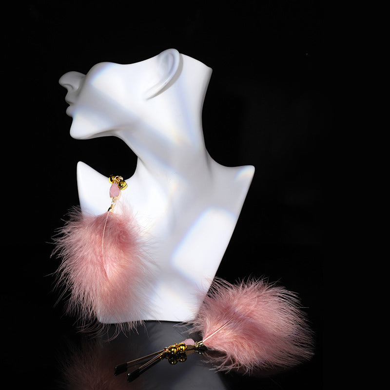 Nipple Clamps with Feather NC17 – Sparkle, Tease, and Tame with Style